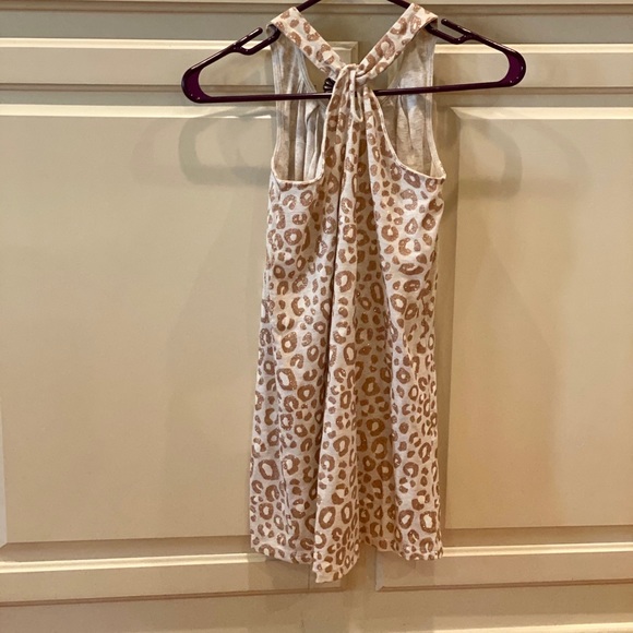 Gap leopard print dress that sparkles w/ glitter💕 - Picture 2 of 5